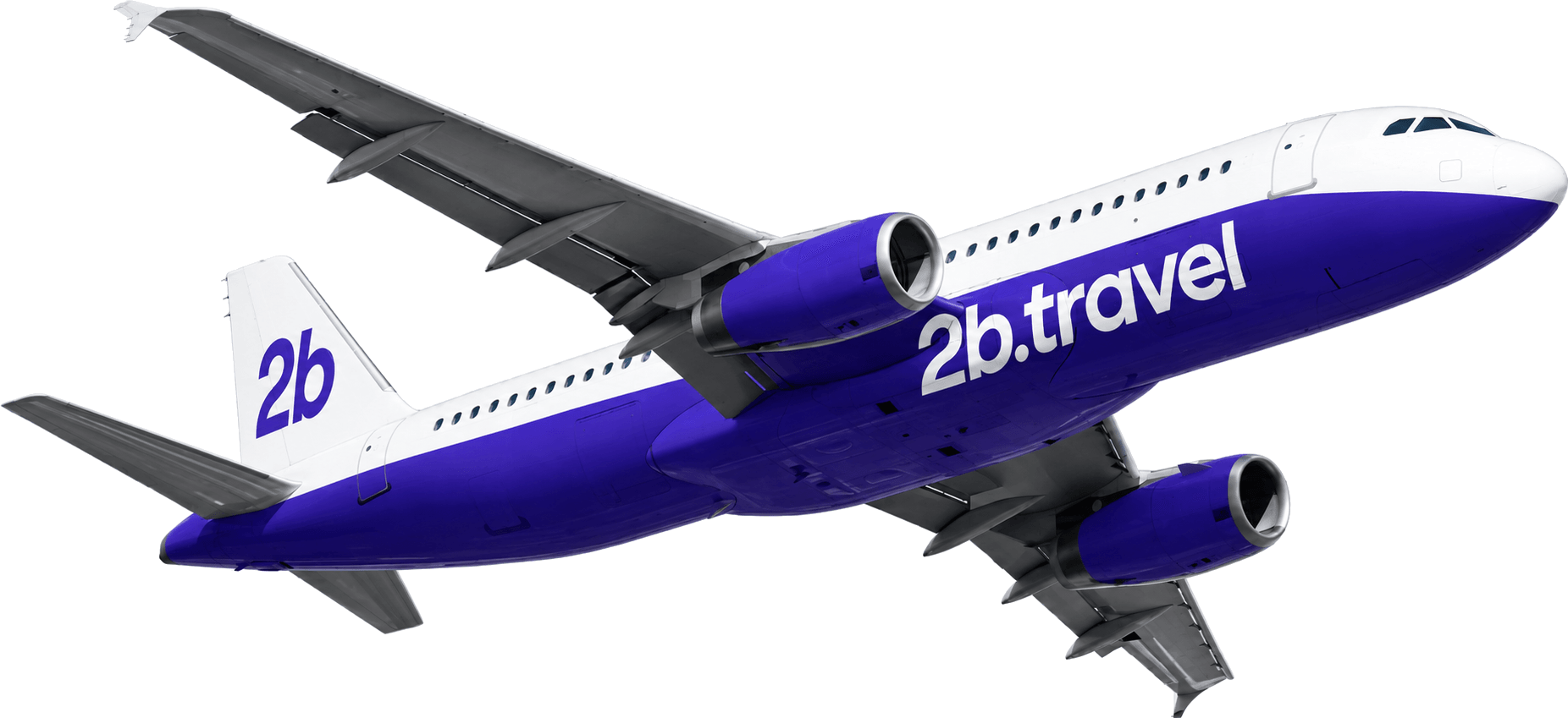 Aereo 2b.travel in volo